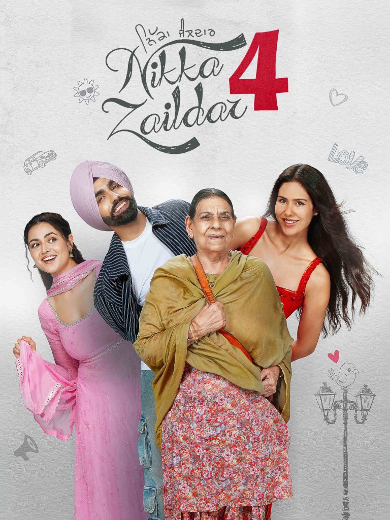 Nikka Zaildar 4 (2025) Panjabi Movie HD
